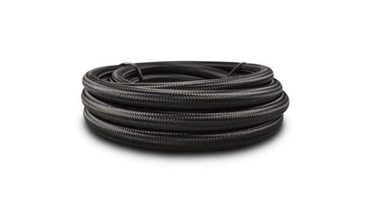 Vibrant - Vibrant Black Nylon Braided Flex Hose w/PTFE Liner AN - 16 (10ft Roll) - Demon Performance