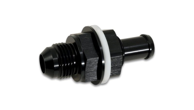 Vibrant - Vibrant Bulkhead Fuel Cell Adapter -8AN Male Flare x 1/2in Barb - Demon Performance