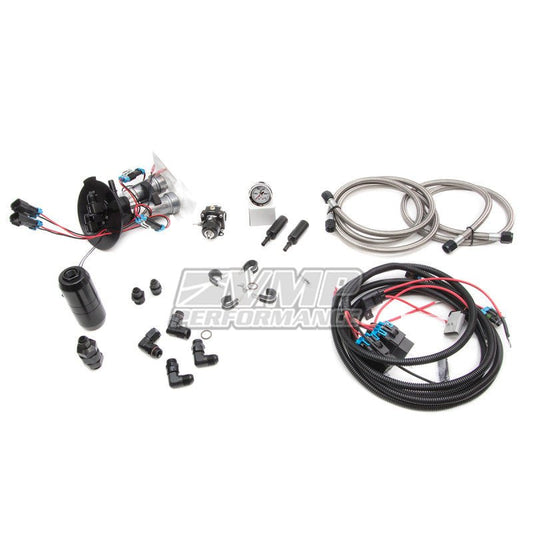 VMP Performance - VMP Performance 11 - 17 Ford Mustang Plug and Play Return Style Fuel System - Demon Performance