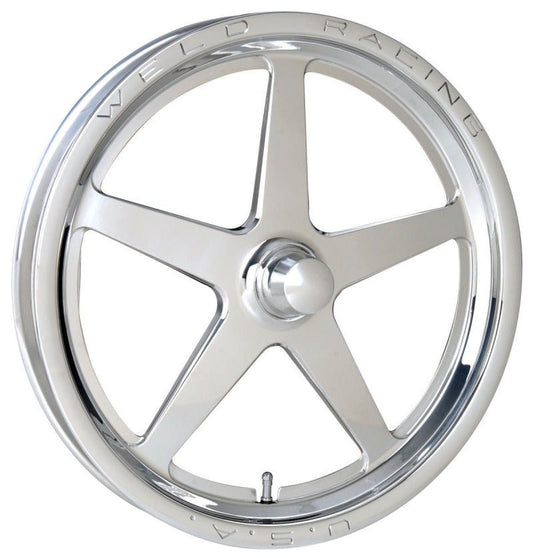 Weld - Weld Alumastar 1 - Piece 17x3.5 / Strange Spindle BP / 1.75in. BS Polished Wheel - Non - Beadlock - Demon Performance