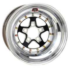 Weld - Weld Alumastar 2.0 15x12 / 5x4.5 BP / 7in. BS Black Center Wheel - Non - Beadlock - Demon Performance