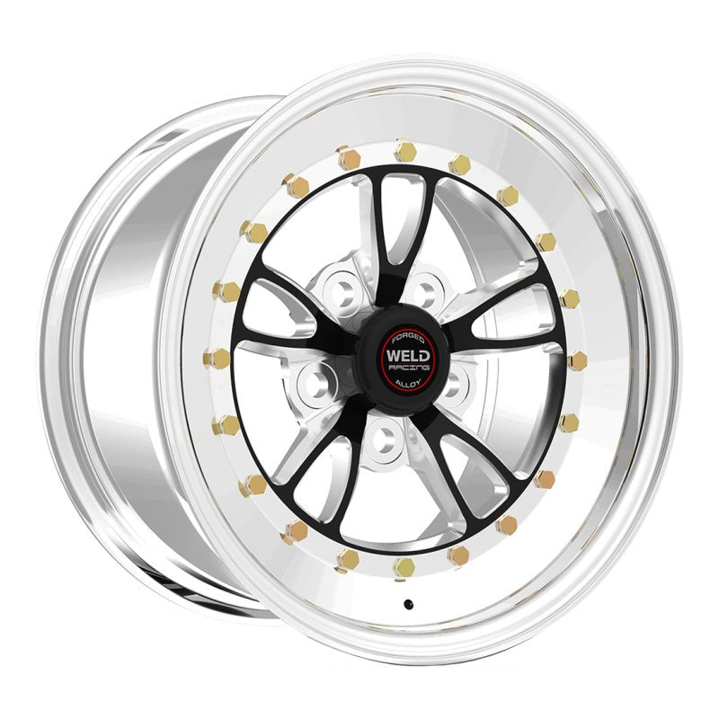 Weld - Weld Full Throttle 15x7 / 5x4.5 BP / 3.5in. BS Black Wheel - Polished Non Beadlock - Demon Performance