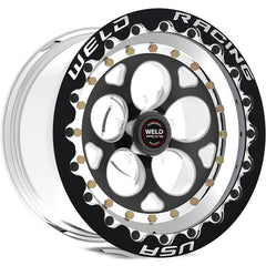Weld - Weld Magnum III 15x10 / 5x120mm BP / 7.5in. BS Black Wheel - Black Single Beadlock MT - Demon Performance