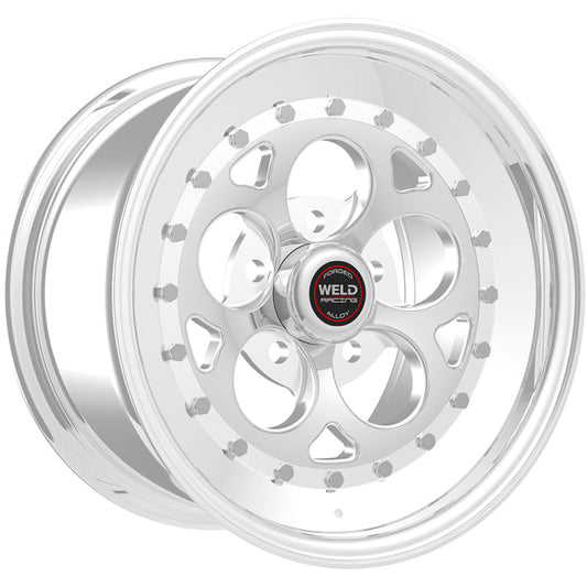Weld - Weld Magnum III 15x4 / 5x4.75 BP / 1.5in. BS Polished Wheel - Non - Beadlock - Demon Performance