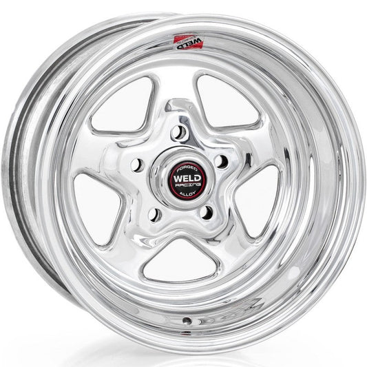 Weld - Weld ProStar 15x8 / 5x4.5 BP / 6.5in. BS Polished Wheel - Non - Beadlock - Demon Performance