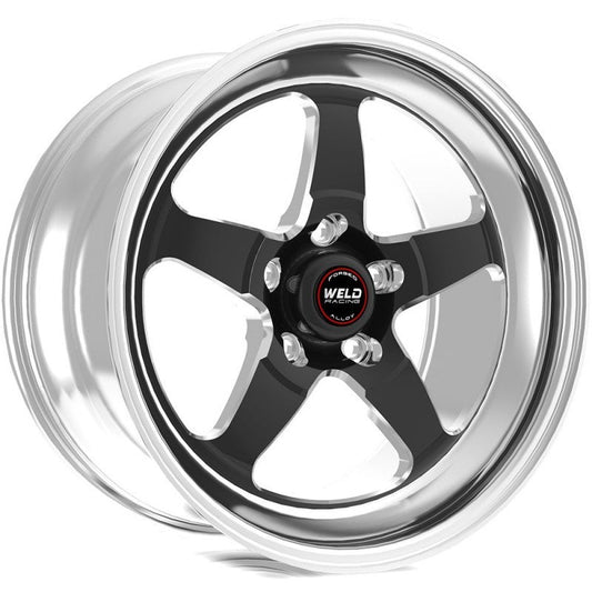 Weld - Weld S71 15x10 / 5X115 BP / 6.5in. BS Black Wheel (Medium Pad) - Non - Beadlock - Demon Performance