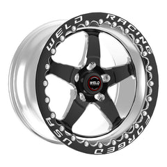 Weld - Weld S71 15x10.33 / 5x4.5 BP / 6.5in. BS Black Wheel (Medium Pad) - Black Single Beadlock MT - Demon Performance