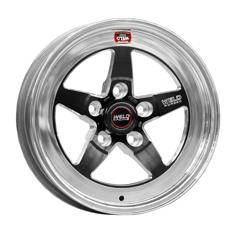 Weld - Weld S71 15x12.33 / 5x4.75 BP / 7.5in. BS Black Wheel (Low Pad) - Non - Beadlock - Demon Performance