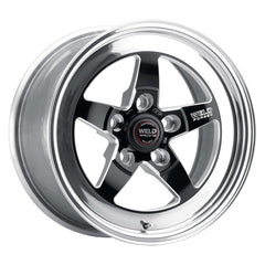 Weld - Weld S71 15x4 / 5x5 BP / 1.63in. BS Black Wheel (Low Pad) - Non - Beadlock - Demon Performance