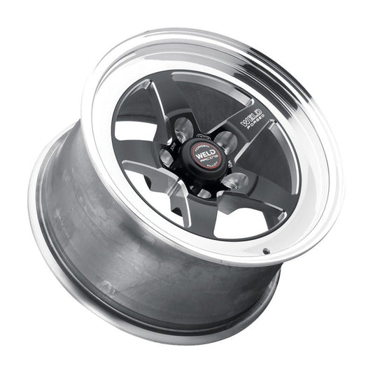 Weld - Weld S71 15x8.33 / 5x4.5 BP / 4.5in. BS Black Wheel (Medium Pad) - Non - Beadlock - Demon Performance