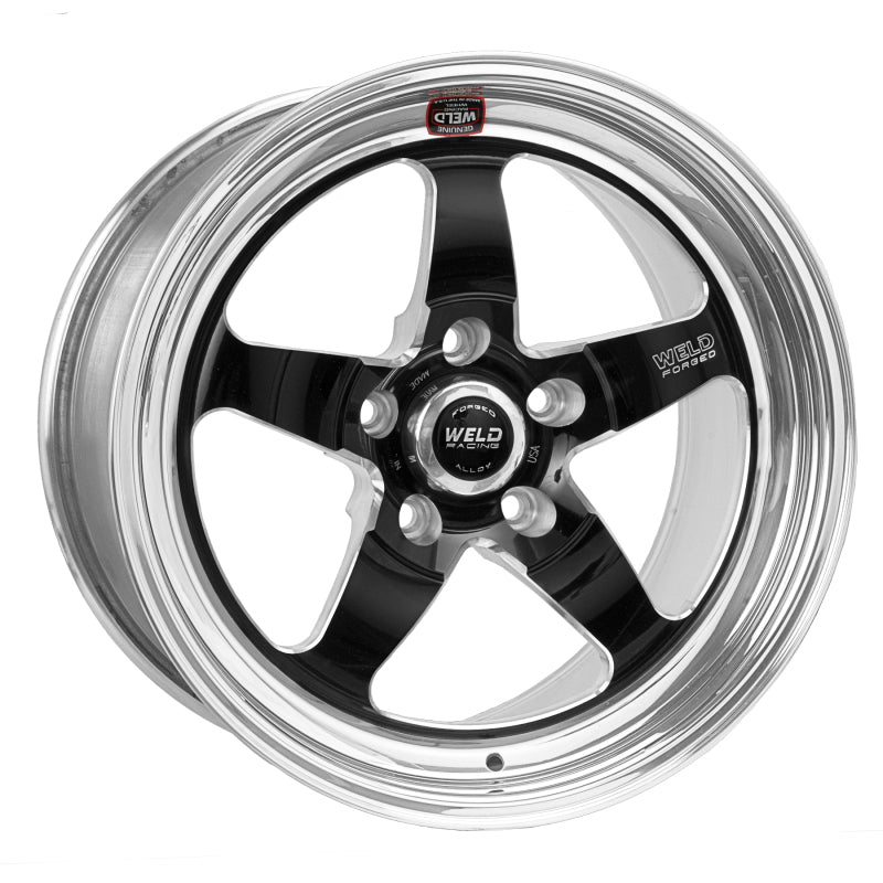 Weld - Weld S71 17x10 / 5x115mm BP / 6.7in. BS Black Wheel (High Pad) - Non - Beadlock - Demon Performance