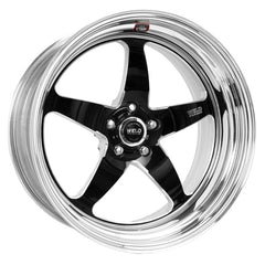 Weld - Weld S71 20x7 / 5x115mm BP / 4.3in. BS Black Wheel (High Pad) - Non - Beadlock - Demon Performance