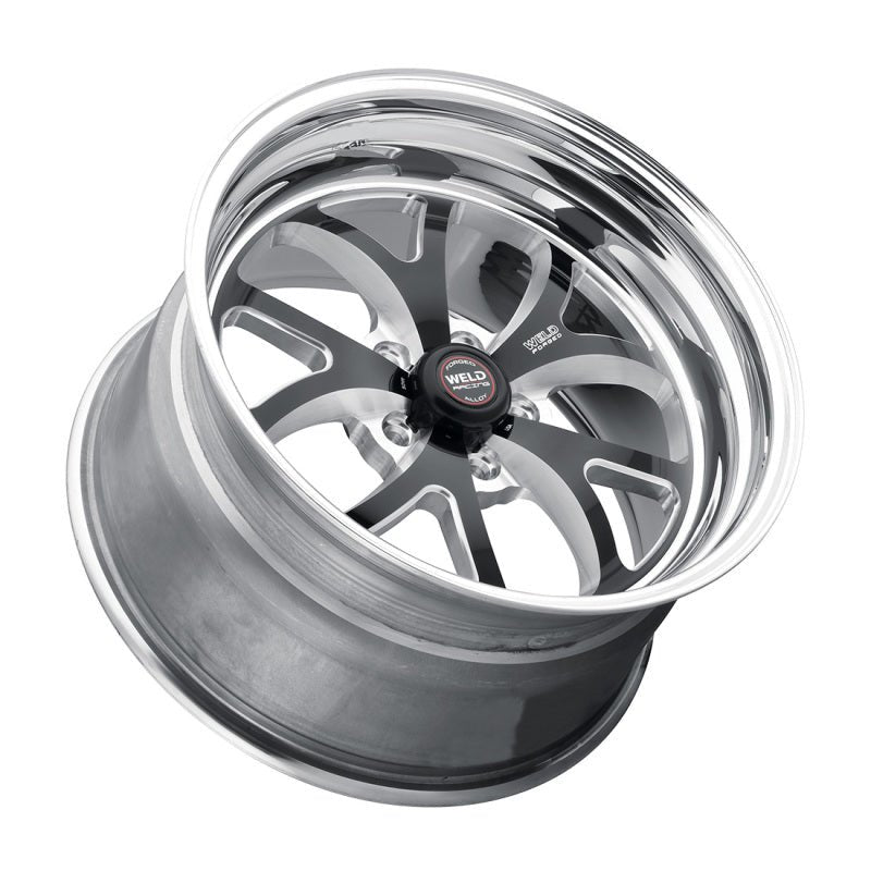 Weld - Weld S76 17x10 / 5x115mm BP / 6.7in. BS Black Wheel (High Pad) - Non - Beadlock - Demon Performance