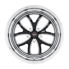 Weld - Weld S76 17x10 / 5x115mm BP / 6.7in. BS Black Wheel (High Pad) - Non - Beadlock - Demon Performance
