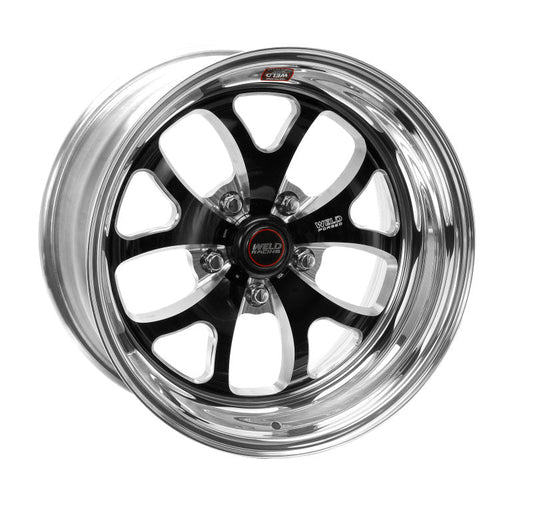 Weld - Weld S76 17x10 / 5x4.75 BP / 8.3in. BS Black Wheel (Medium Pad) - Non - Beadlock - Demon Performance