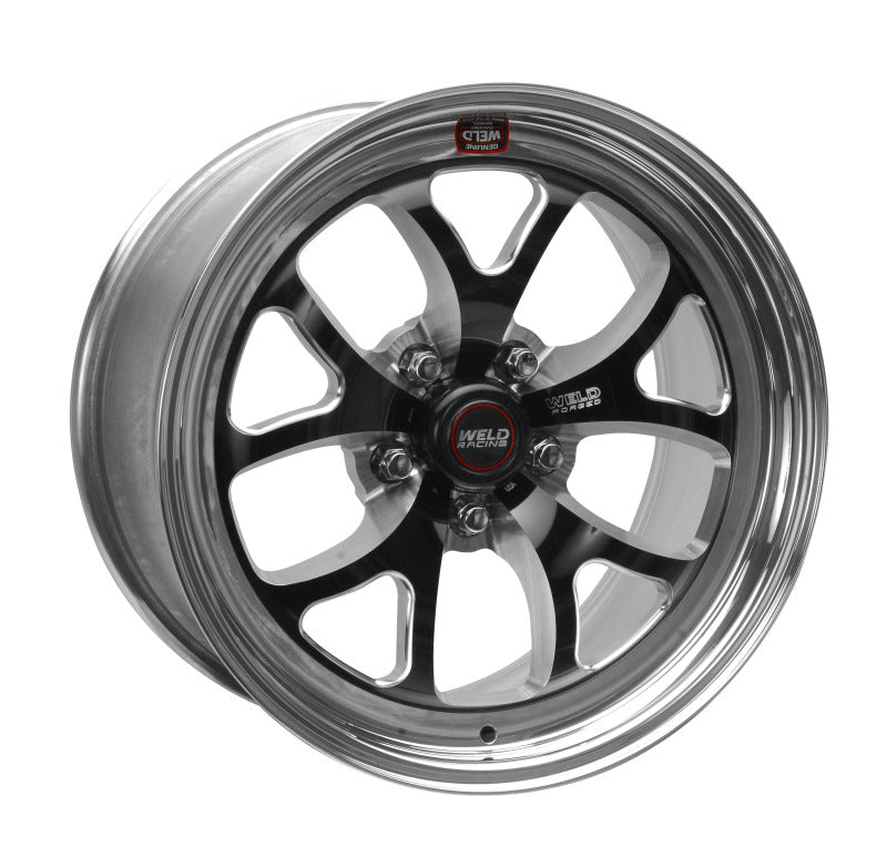 Weld - Weld S76 17x9 / 5x4.5 BP / 5.7in. BS Black Wheel (High Pad) - Non - Beadlock - Demon Performance
