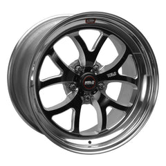 Weld - Weld S76 18x10 / 5x115mm BP / 6.6in. BS Black Wheel (High Pad) - Non - Beadlock - Demon Performance