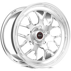 Weld - Weld S77 17x10 / 5x120mm BP / 7.8in. BS Polished Wheel (Med Pad) - Non - Beadlock - Demon Performance