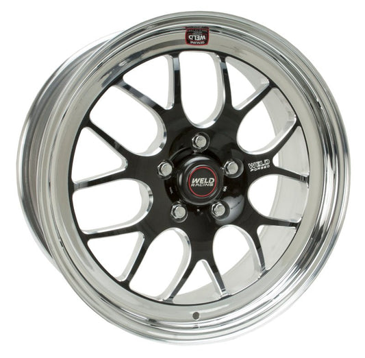 Weld - Weld S77 18x9 / 5x4.75 BP / 5.2in. BS Black Wheel (Medium Pad) - Non - Beadlock - Demon Performance