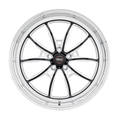 Weld - Weld S80 17x10 / 5x115 BP / 6.7in BS Black Wheel (High Pad) - Non - Beadlock - Demon Performance
