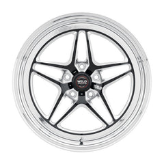 Weld - Weld S81 18x5 / 5x4.5 BP / 2.1in. BS ( - 23mm Offset) Black Wheel (High Pad) - Demon Performance