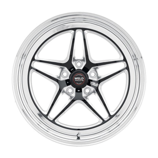 Weld - Weld S81 20x7 / 5x115 BP / 4.3in BS Black Wheel (High Pad) - Non - Beadlock - Demon Performance