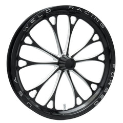 Weld - Weld V - Series 1 - Piece 17x3.5 / Strange Spindle MT / 1.75in. BS Black Wheel - Non - Beadlock - Demon Performance