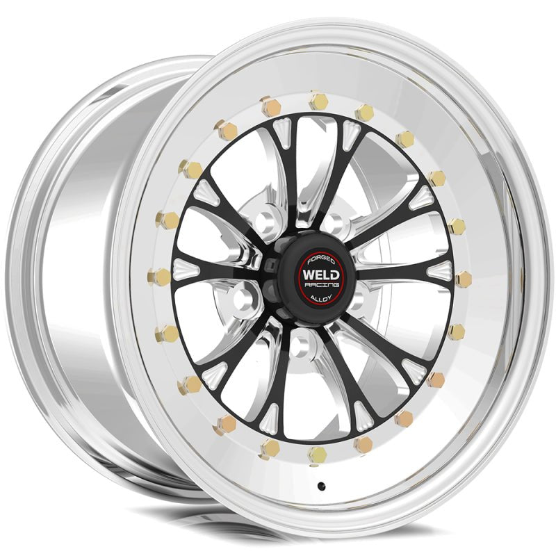 Weld - Weld Vitesse 15x12 / 5x4.5 BP / 7.5in. BS Black Wheel - Non - Beadlock - Demon Performance