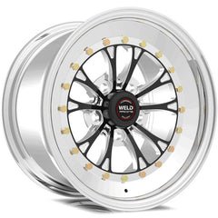 Weld - Weld Vitesse 15x7 / 5x4.75 BP / 3.5in. BS Black Wheel - Non - Beadlock - Demon Performance