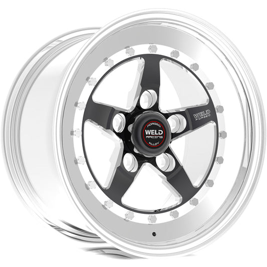 Weld - Weld Weldstar 15x12 / 5x4.5 BP / 7.5in. BS Black Wheel - Non - Beadlock - Demon Performance