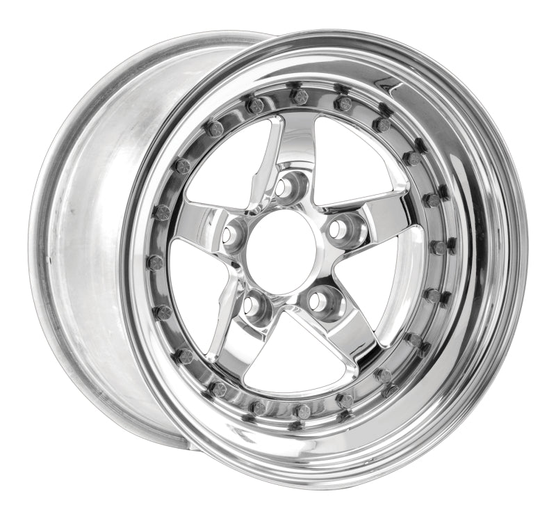 Weld - Weld Weldstar 15x15 / 5x4.75 BP / 4.5in. BS Polished Wheel - Non - Beadlock - Demon Performance