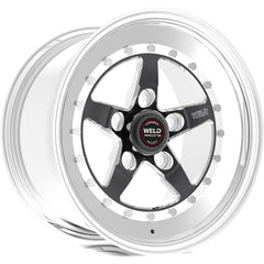 Weld - Weld Weldstar 15x8 / 5x4.5 BP / 3.5in. BS Black Wheel - Non - Beadlock - Demon Performance