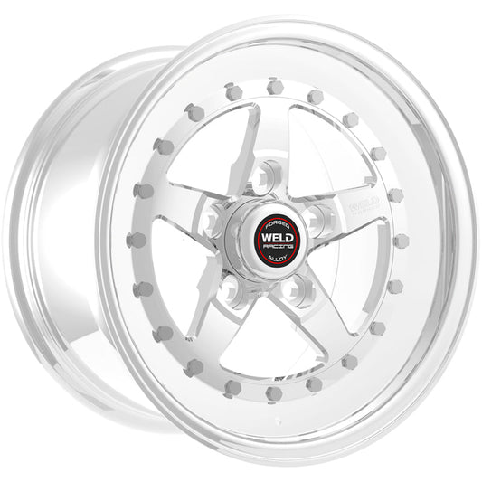Weld - Weld Weldstar 15x9 / 5x4.75 BP / 4.5in. BS Polished Wheel - Non - Beadlock - Demon Performance
