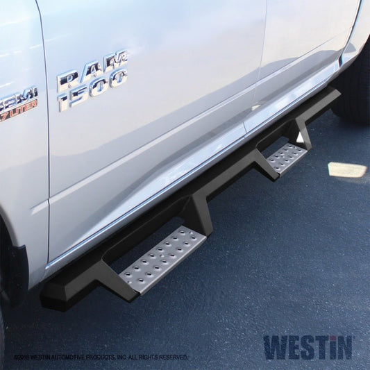 Westin - Westin 09-18 RAM 1500 Crew Cab HDX Stainless Drop Nerf Step Bars - Tex. Blk - Demon Performance