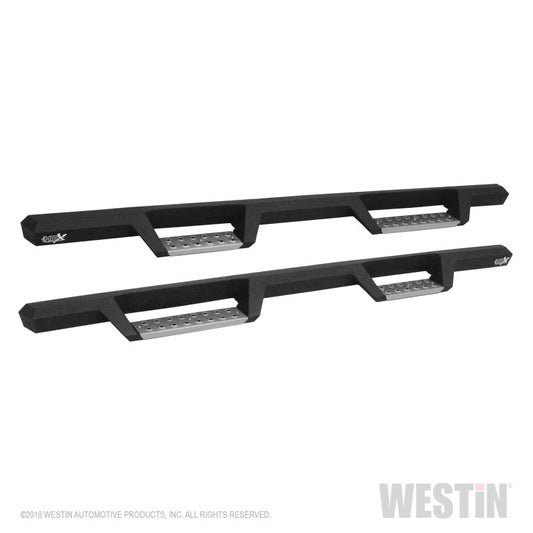 Westin - Westin 09-18 RAM 1500 Crew Cab HDX Stainless Drop Nerf Step Bars - Tex. Blk - Demon Performance