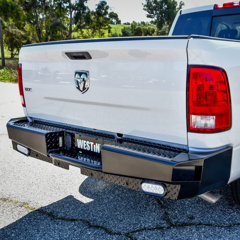 Westin - Westin 09-18 Ram 1500 HDX Bandit Rear Bumper - Black - Demon Performance