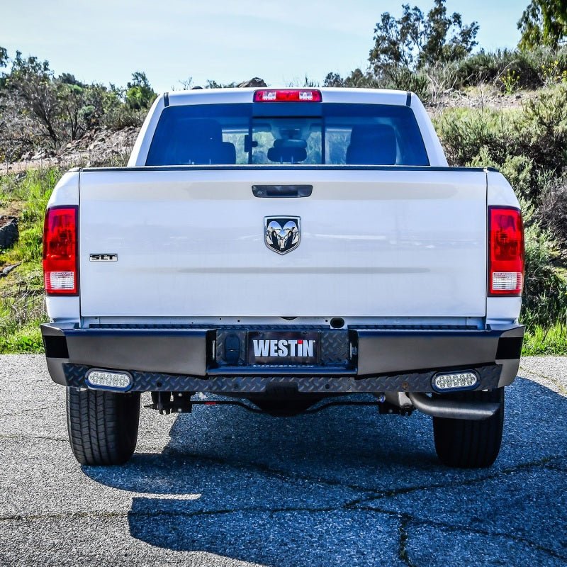 Westin - Westin 09-18 Ram 1500 HDX Bandit Rear Bumper - Black - Demon Performance