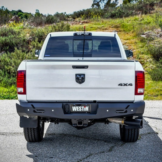 Westin - Westin 09-18 Ram 1500 Pro-Series Rear Bumper - Textured Black - Demon Performance