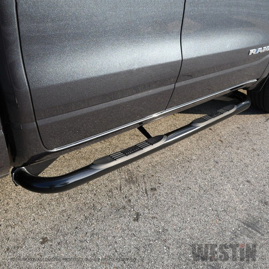 Westin - Westin 19-20 Ram 1500 Crew Cab E-Series 3 Nerf Step Bars - Black - Demon Performance