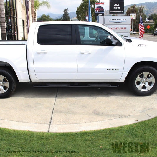 Westin - Westin 19-20 Ram 1500 Quad Cab (Excludes Ram 1500 Classic) PRO TRAXX 4 Oval Nerf Step Bars - Black - Demon Performance