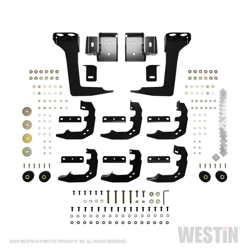 Westin - Westin 19-22 RAM 1500 CC 5ft7in. Bed (Excl. Classic) PRO TRAXX 5 W2W Oval Nerf Step Bars - Black - Demon Performance