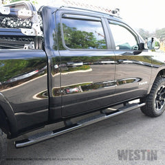 Westin - Westin 19-22 RAM 1500 CC 5ft7in. Bed (Excl. Classic) PRO TRAXX 5 W2W Oval Nerf Step Bars - Black - Demon Performance