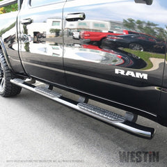 Westin - Westin 19-22 RAM 1500 CC 5ft7in. Bed (Excl. Classic) PRO TRAXX 5 W2W Oval Nerf Step Bars - Black - Demon Performance