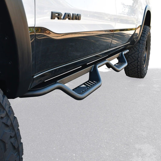 Westin - Westin 19-22 Ram 1500 Crew Cab (Excl. 19-22 Ram 1500 Classic) Outlaw Nerf Step Bars - Demon Performance