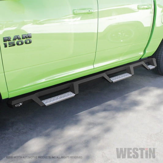 Westin - Westin 19-23 1500 Classic CC 5.5ft. Bed HDX Stainless Drop W2W Nerf Step Bars - Tex. Blk - Demon Performance
