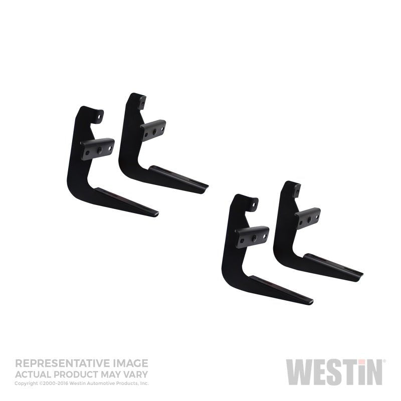Westin - Westin 2004 - 2009 Infiniti/Nissan QX Running Board Mount Kit - Black - Demon Performance