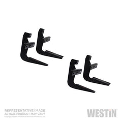 Westin - Westin 2004 - 2009 Infiniti/Nissan QX Running Board Mount Kit - Black - Demon Performance