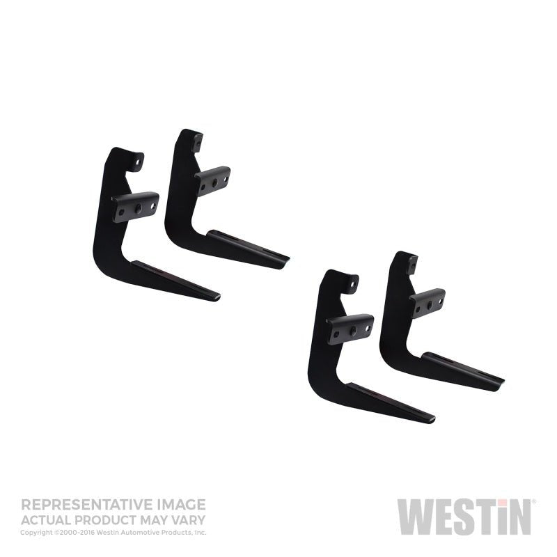 Westin - Westin 2004 - 2009 Infiniti/Nissan QX Running Board Mount Kit - Black - Demon Performance