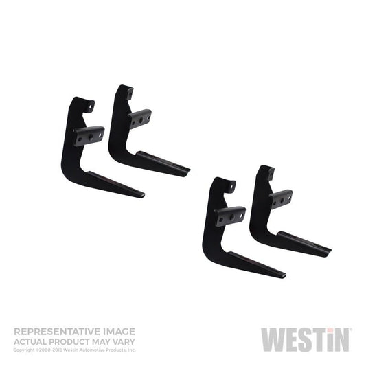 Westin - Westin 2004 - 2009 Infiniti/Nissan QX Running Board Mount Kit - Black - Demon Performance