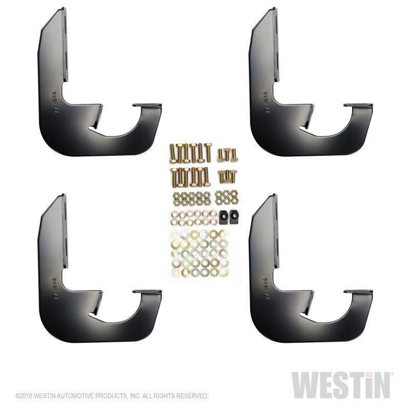 Westin - Westin 2005-2010 Jeep Grand Cherokee Running Board Mount Kit - Black - Demon Performance